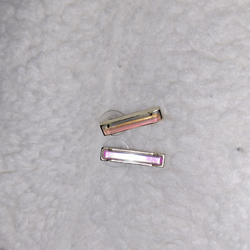 Kendra Scott Pink and Gold Earrings